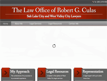 Tablet Screenshot of culaslaw.com